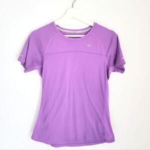 Nike Purple Dri-Fit Running Top Size M